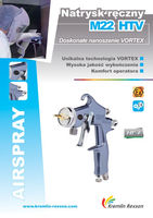 Natrysk ręczny M22 HTV - doskonałe nanoszenie VORTEX